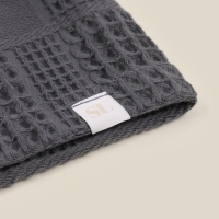 Халат вафельный мужской SL HOME: Chess "Гри Сандре", размер M, 100% хлопок, 340 г/м2 Халат вафельный мужской SL HOME: Chess "Гри Сандре", размер M, 100% хлопок, 340 г/м2