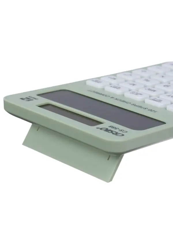 Калькулятор настольный 12-разрядный CS-588, корпус зеленый