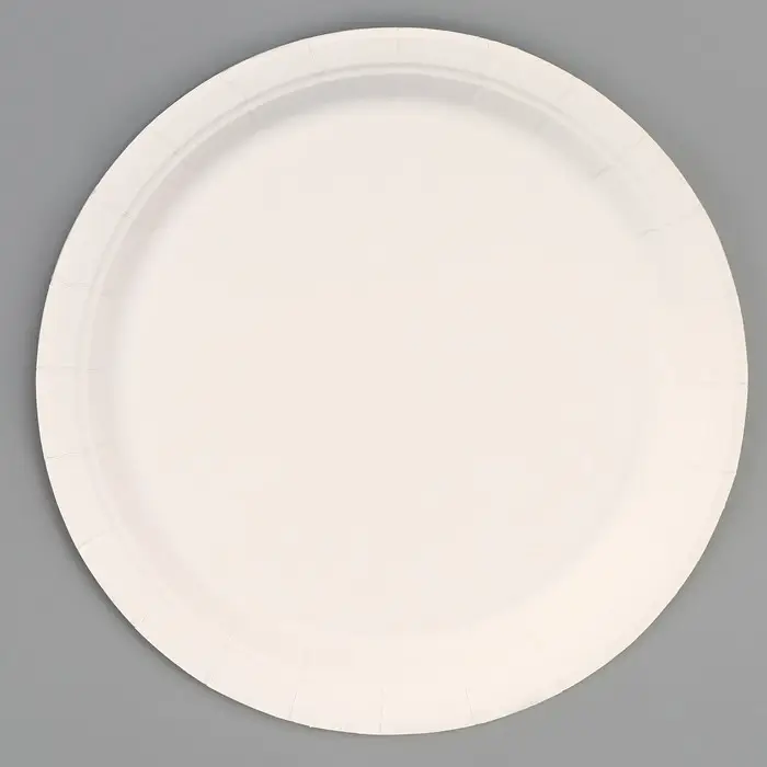 Тарелка бумажная одноразовая &laquo;С днём рождения. Единорог&raquo;, 6 шт., золотая