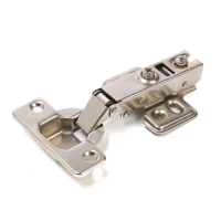 Петля мебельная накладная 90 градусов ТУНДРА, с доводчиком, 4 шт