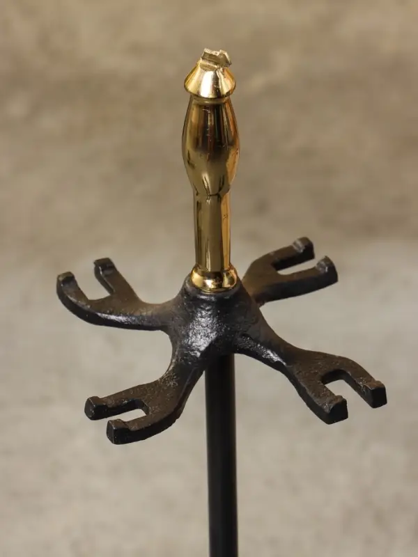 Каминный набор, сталь, алюминий 64 см