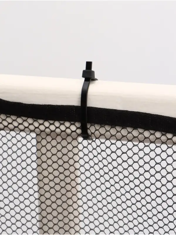 Защитная сетка ограждение для лестницы, 3 метра, цвет черный, Крошка Я