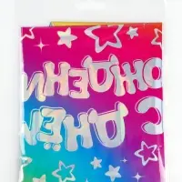 Воздушный шар фольгированный 18" &laquo;С днём рождения&raquo;, круг, голография