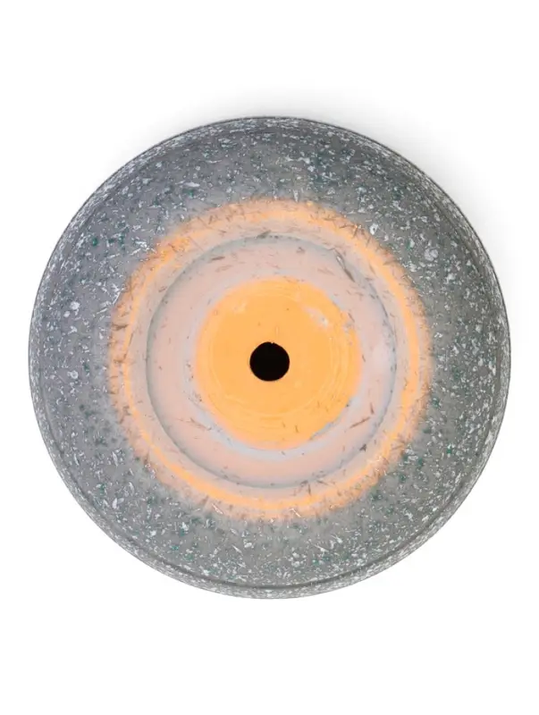 Горшок цветочный  с поддоном 2,9 л, серый керамика "Пряности" (М)