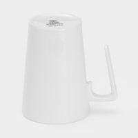 Кружка фарфоровая Wilmax, 320 мл, цвет белый