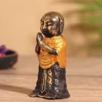 Сувенир бронза "Монах" 4х5х9 см
