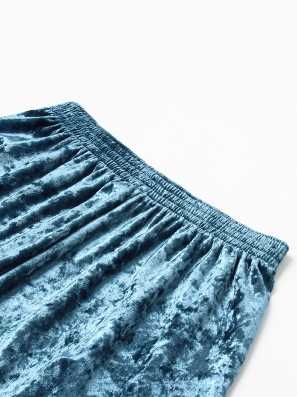 Шорты женские KAFTAN Velvet р. 44-46, синий