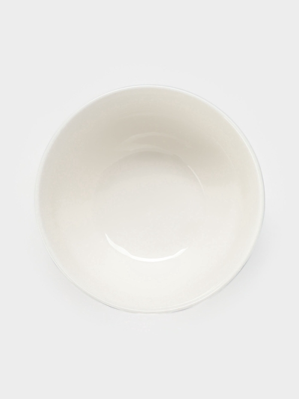 Салатник Доляна &laquo;Романс&raquo;, d=14.1 см, костяной фарфор, белый