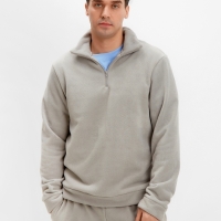 Джемпер флисовый мужской MINAKU: Fleece Soft цвет серый, р-р 46 Джемпер флисовый мужской MINAKU: Fleece Soft цвет серый, р-р 46