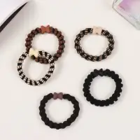 Резинка для волос "Дженис" кручение, 5,5 см, микс