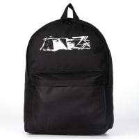 Рюкзак школьный текстильный &laquo;Аниме&raquo;, с карманом, 27х11х37, цвет чёрный