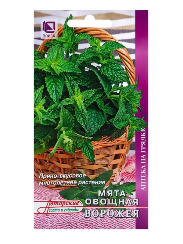 Семена Мята овощная "Ворожея", 0,1 г