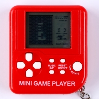 Электронная игра на брелоке, цвета МИКС