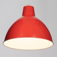 Светильник Richard 1х40Вт Е27 пр-1м красный 32,5х32,5х27см