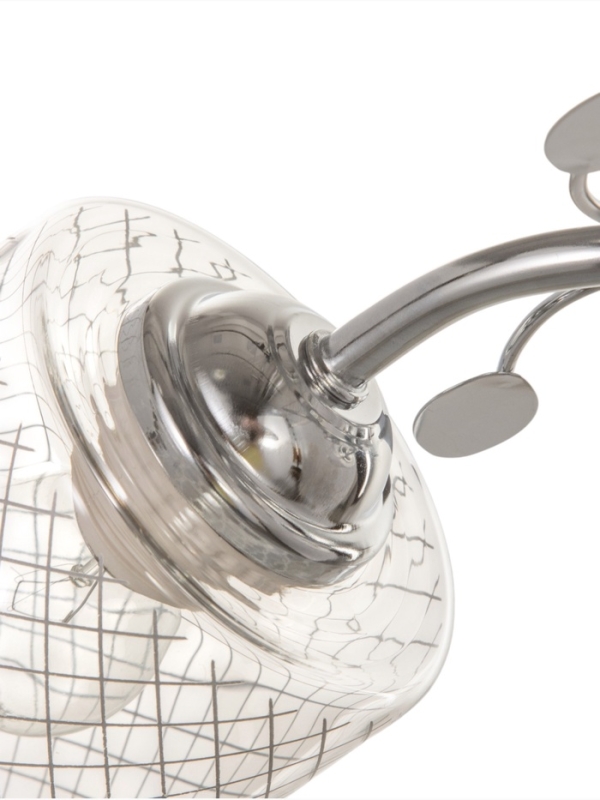 Люстра "Клара" 2х40Вт Е27 хром