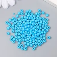 Бисер стекло 6/0 "Васильковый" 15 гр