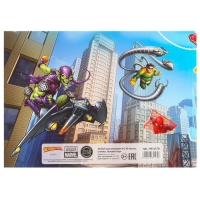 Альбом для рисования А4, 40 листов 100 г/м&sup2;, на склейке, Человек-паук