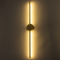 Бра "Аланди" LED 15Вт 3000К золото 80х10 см