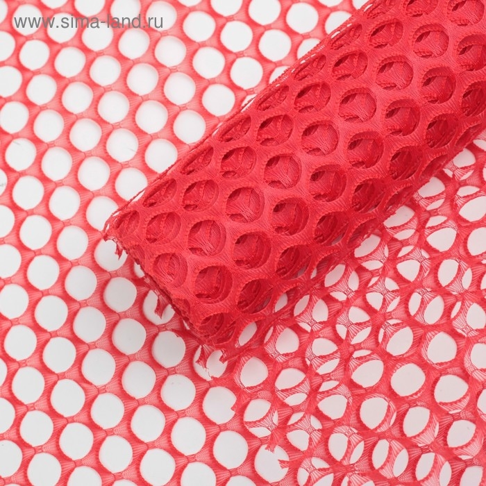 Сетка для цветов "Баблз", красный, 0,6 х 4,5 м