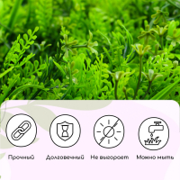 Декоративная панель, 60 &times; 40 см, &laquo;Сочная трава&raquo;, Greengo