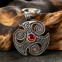 Амулет-брелок, тотем "Трефот" №39, металлический Амулет-брелок, тотем "Трефот" №39, металлический