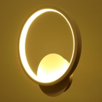 Бра 1478/1 LED 16Вт 4000К 24х24 см белый 22х24 см