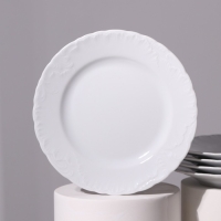 Набор десертных тарелок Rococo, d=19 см, 6 шт, фарфор