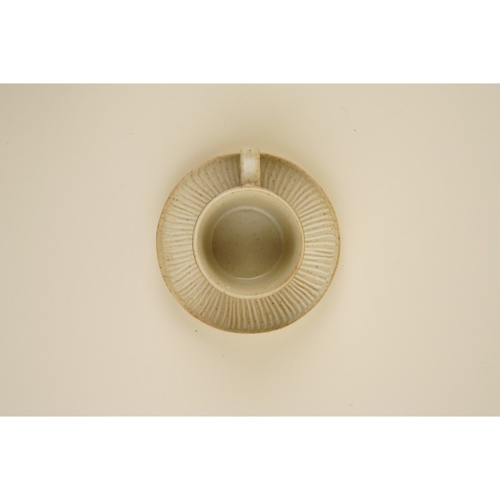 Чайная пара керамическая SL Home &laquo;Виенто&raquo;, 2 предмета: чашка 250 мл, блюдце d=15 см, цвет бежевый