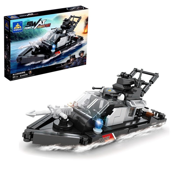 Конструктор «Спецназ. Катер», 171 деталь Конструктор «Спецназ. Катер», 171 деталь
