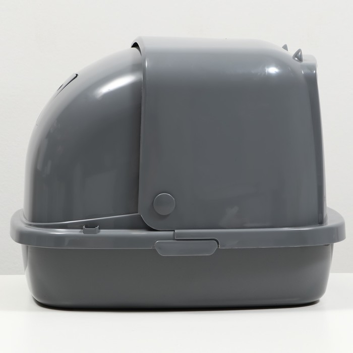 Туалет закрытый &laquo;Айша&raquo; 53 х 41 х 40 см,  серый FIX