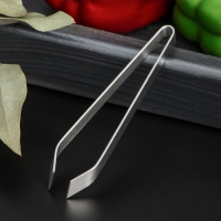 Щипцы - пинцет Доляна &laquo;Металлик&raquo;, для удаления костей, 12 см, нержавеющая сталь, цвет серебристый