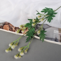 Цветы искусственные "Мимоза садовая люкс" 60 см, белый Цветы искусственные "Мимоза садовая люкс" 60 см, белый