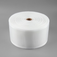 Шторная лента трубная, органза, 10 см, 50 &plusmn; 1 м, цвет прозрачный