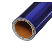 Плёнка самоклеящаяся, голография, синяя, 0.45 х 3 м, 3 мкм Плёнка самоклеящаяся, голография, синяя, 0.45 х 3 м, 3 мкм