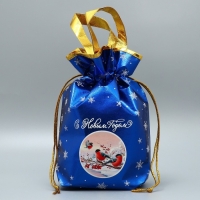 Пакет-мешок из нетканного материала &laquo;Поверь в сказку&raquo;, 25 х 32 см, Новый год