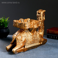 Копилка "Верблюд лежа" бронза, 15х34х33см Копилка "Верблюд лежа" бронза, 15х34х33см