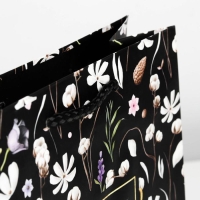 Пакет подарочный ламинированный, упаковка, «Gift for you», MS 18 х 23 х 8 см Пакет подарочный ламинированный, упаковка, «Gift for you», MS 18 х 23 х 8 см