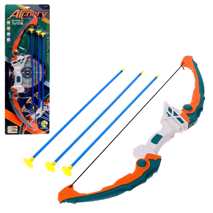 Лук &laquo;Ниндзя&raquo;, стрелы с присосками