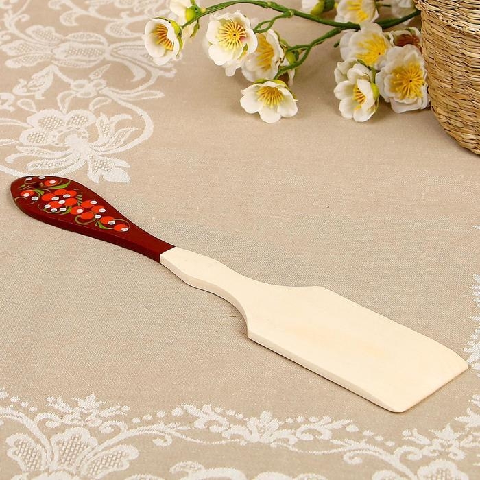 Лопатка &laquo;Цветок&raquo;, с ручной росписью, 5&times;31 см, микс, хохлома