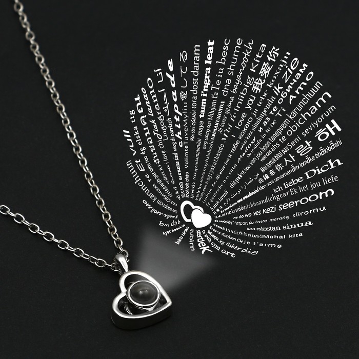 Кольцо и подвеска проекцией Your dream , 9 х 6 см Кольцо и подвеска проекцией Your dream , 9 х 6 см