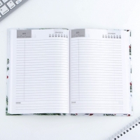 Новый год. Ежедневник классический 7БЦ А5, 80 л &laquo;Чудо обязательно случится&raquo;