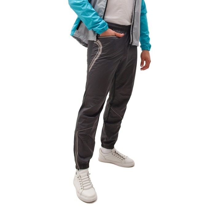 Брюки ветрозащитные ONLYTOP унисекс, р. 42, цвет серый