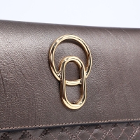 Сумка-клатч на магните, длинный ремень, цвет бронзовый Сумка-клатч на магните, длинный ремень, цвет бронзовый