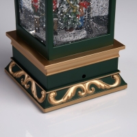 Светодиодная фигура «Фонарь с ёлкой» 10.5 × 26 × 10.5 см, пластик, батарейки ААх3 (не в комплекте), USB, свечение тёплое белое Светодиодная фигура «Фонарь с ёлкой» 10.5 × 26 × 10.5 см, пластик, батарейки ААх3 (не в комплекте), USB, свечение тёплое белое