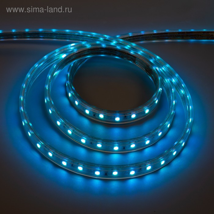 Светодиодная лента Ecola 14 × 7 мм, 50 м, IP68, SMD5050, 60 LED/м, 14.4 Вт/м, 220 В, свечение RGB Светодиодная лента Ecola 14 × 7 мм, 50 м, IP68, SMD5050, 60 LED/м, 14.4 Вт/м, 220 В, свечение RGB