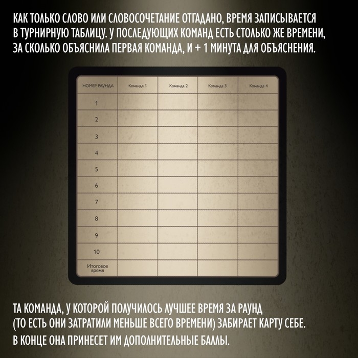 Настольная игра на объяснение слов &laquo;Blackout&raquo;, 120 карт, 12+