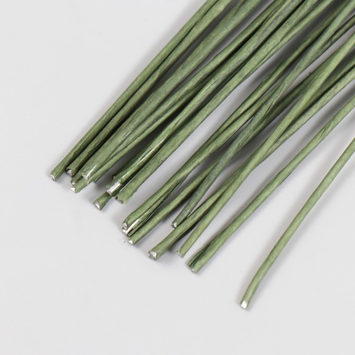 Проволока для творчества Проволока для творчества"Зеленая" (набор 20 шт) 1,5 мм, 36 см