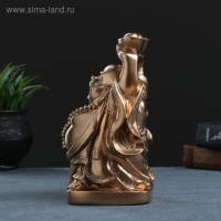 Фигура "Хотей с чашами" бронза, 10х15х21см Фигура "Хотей с чашами" бронза, 10х15х21см
