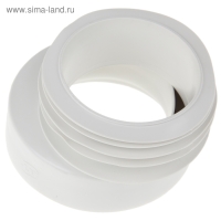 Манжета для унитаза "АНИ Пласт" W0410, эксцентрическая, резина Манжета для унитаза "АНИ Пласт" W0410, эксцентрическая, резина