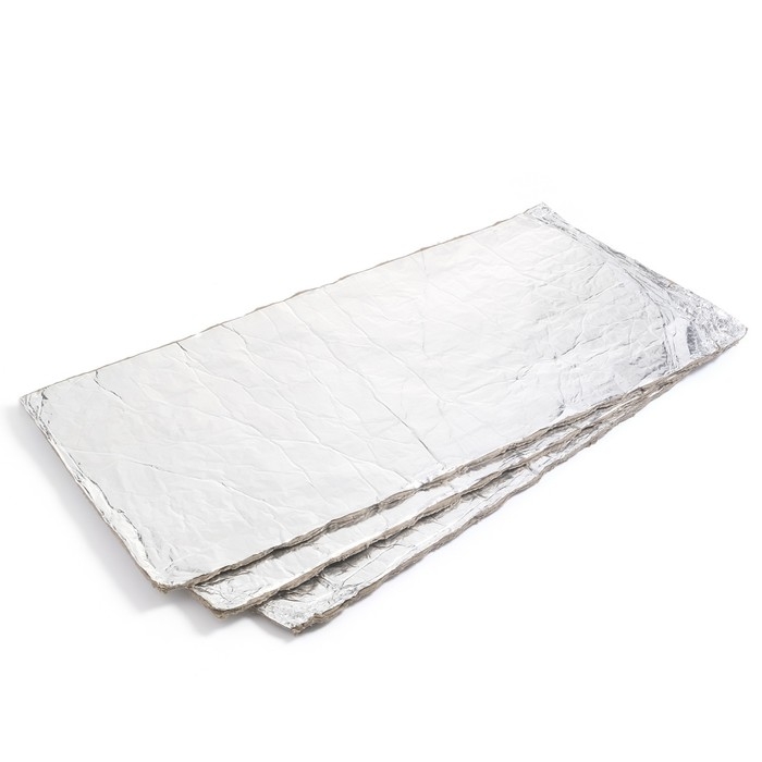 Базальтовый картон с фольгой 125х60х1 см (20 шт/уп) Базальтовый картон с фольгой 125х60х1 см (20 шт/уп)